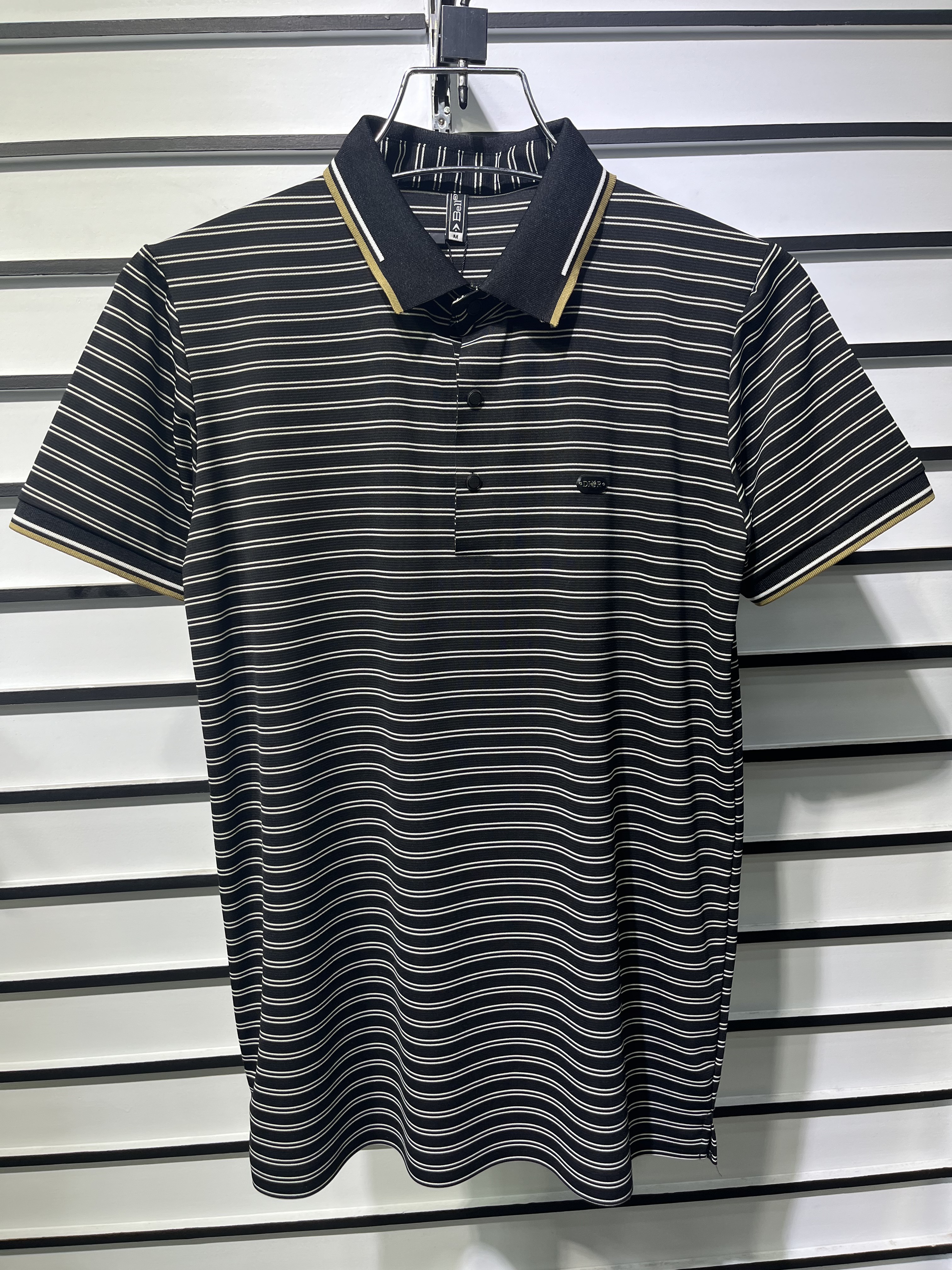 Double Striped Rib Polo